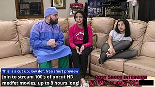 hey my neighbor did my first gyno exam... alix avery