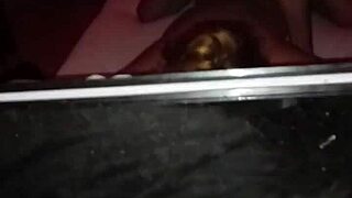 big ass stuffed deep with huge dildo toy