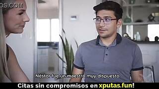 Two Big Tits Blondes And Latina Milf Enjoy Homemade Threesome Creampie