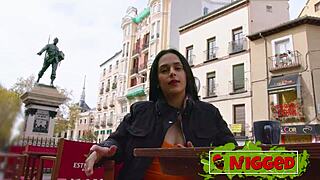 valen pink 21yo colombian tests huge black cock bent over in casting