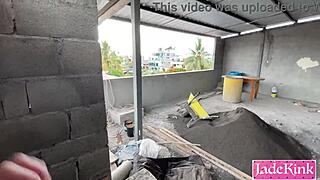 Street Pickup Latina Bound and Fucked Hard at Construction Site Outdoor Domination