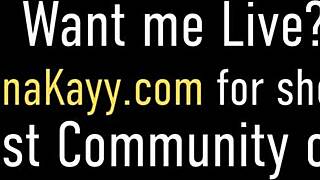 Riley Pounds Fat Ass Blonde Nina Kayy's Bikini Pussy Spooning Doggystyle Deep Cumshot!