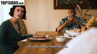 husband's boss this is the deepthroat dinner i was craving with my wife on her knees gagging