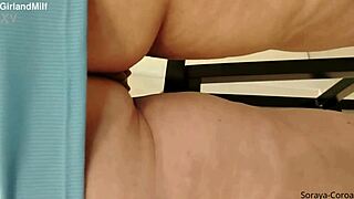 damn that horny mature mommy explodes with tension no panties natural tits begging for it