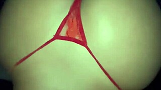 Latina wife orgasms creampie on black cock gloryhole swing