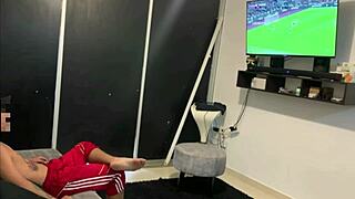 colombian blonde college goddess in lingerie gets passionately missionary pounded full story