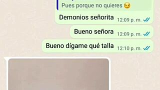 Doña mary got so horny and sent me her steamy nudes!