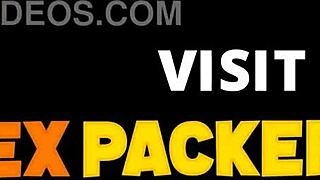 hotel waitress sneaks guest's monster cock deepthroat blowjob in cfnm reality rough oral session