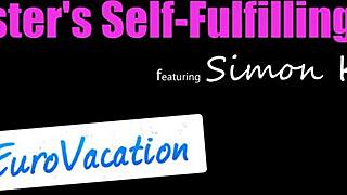 Simon Kitty in Miniskirt Asks Stepbro If She Looks Like a Slut Before Deepthroat Titty Fuck and Pussy Lick