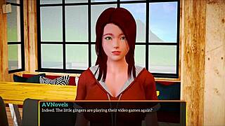 Brunette teen with big ass and tits plays erotic homemade family game