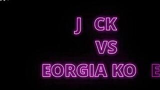 French tattooed babe bent over for monster bwc rough doggystyle spanking till pussy gape!!