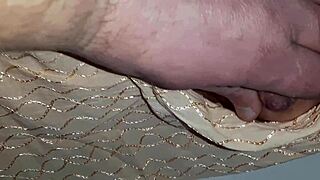 stepmom's hairy horny mature pussy creampied deep by horny cock