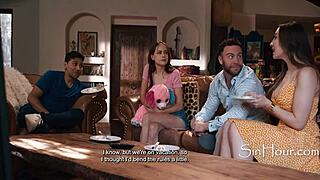 What family secrets explode into taboo cowgirl foursome riding on vacation?