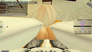 roblox parody scenes with steamy couple action vibes