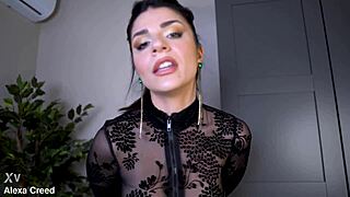 Mysterious Cold Room Babe's Teasing Discipline Ritual