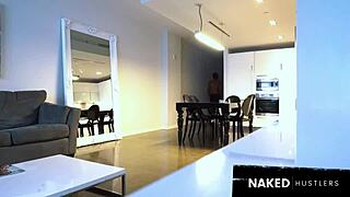 bbc athlete bends big booty latina agent over office desk for contract fuck