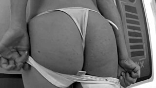 blonde milf courtney taylor's asshole creamed as scarlett licks cum