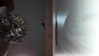 bbc pounding that tight ebony ass at gloryhole doggystyle