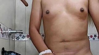 me loving cock deep inside as wild transexual crossdresser slut