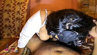 indian milf massages customer to cumshot happy ending parlor sex