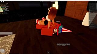 Nessa vs BigMac monster BBC pounding Latina holes in Roblox!