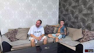 girl gets revenge gangbang with three guys after ex cheats 😈🍆💦 they pound her hard everywhere