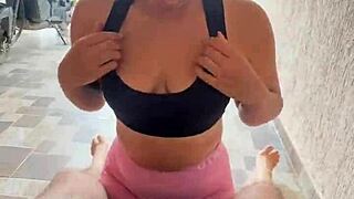 i yanked my boyfriend's cock out on the street and sucked it hard