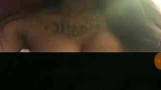 Hushh Ebony's Massive Tits Bouncing for Cash on Instagram