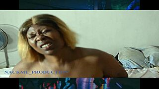 Chubby ebony bbw smothers face with massive wet smelly ass and pussy