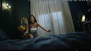 omg asian bbw trapped by vampire brunette in hotel lezdom feast! 🧛‍♀️💦