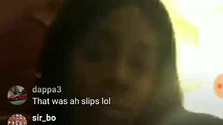 Hushh Ebony's Massive Tits Bouncing for Cash on Instagram