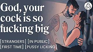 ever wonder how a monster cock biker stranger wrecks pussy in public?