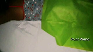 WIDE-OPEN MOUTH AUNTIE GAGS ON THROBBING COCK DEEPTHROAT STYLE!