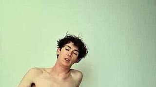 Craving my skinny body covered in cum after stroking huge cock?