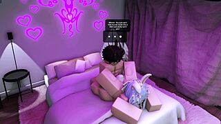 roblox bunny girl beggs fuk my horny pussy creampie!!