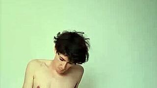 Craving my skinny body covered in cum after stroking huge cock?