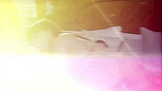 Blonde babe bent over doggystyle then rides cock cowgirl with handjob finish