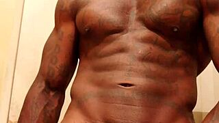 Hallelujah Johnson Strokes Her Massive BBC Worshipping That Huge Dick