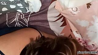 husband heartbroken filming wife scream with boyfriend's deep thrusts