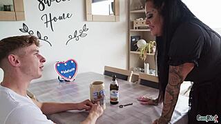 What Happens When Monster Cocks Meet Massive Tits At Oktober Fest?