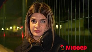 jesus reyes rips into innocent rubi vergara's pussy with huge black cock in shower debut