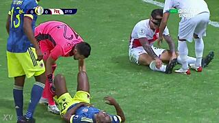 Colombian Soccer Babes Tease