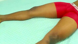 stepmom's Fat Latina Ass Gets Creampie Deep Inside Her Tight Pussy