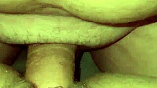 watch this homemade wife take massive cock creampie in wet pussy
