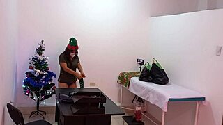 Nurse's sexy decorating turns hot in doctor's office