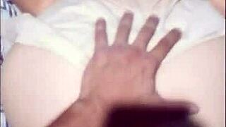 curvy colombian secretary bends over fat ass doggystyle in wife's bed