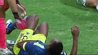 Colombian Soccer Babes Tease