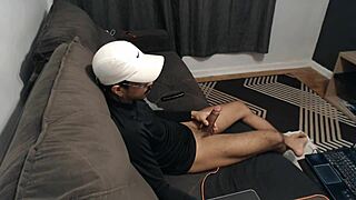 spy cam catches brother's monster cock in hidden real action