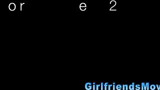 Watch this cute milf scissor her big tits babe in hot lesbian kiss frenzy