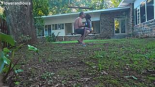 big black cock pounds milf's fat ass cowgirl pussy lips moaning tight!